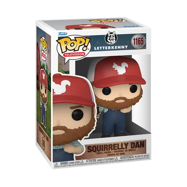 Фигурка Funko POP! Television: Letterkenny - Squirrelly Dan 1165 (57127)